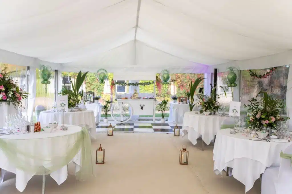 Wedding marquee