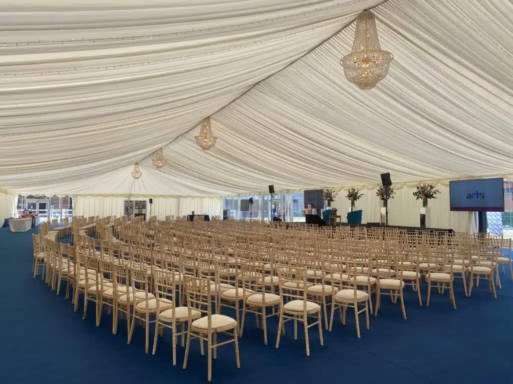 finished marquee