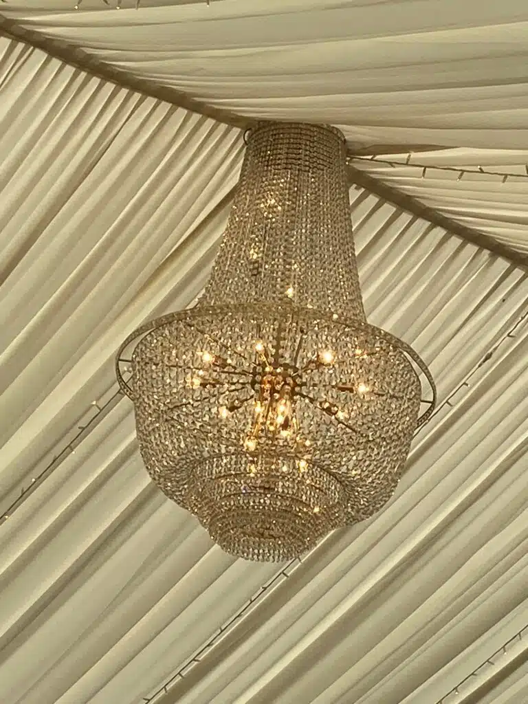 crystal chandelier